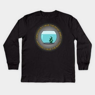 Why did I have the bowl? Kids Long Sleeve T-Shirt